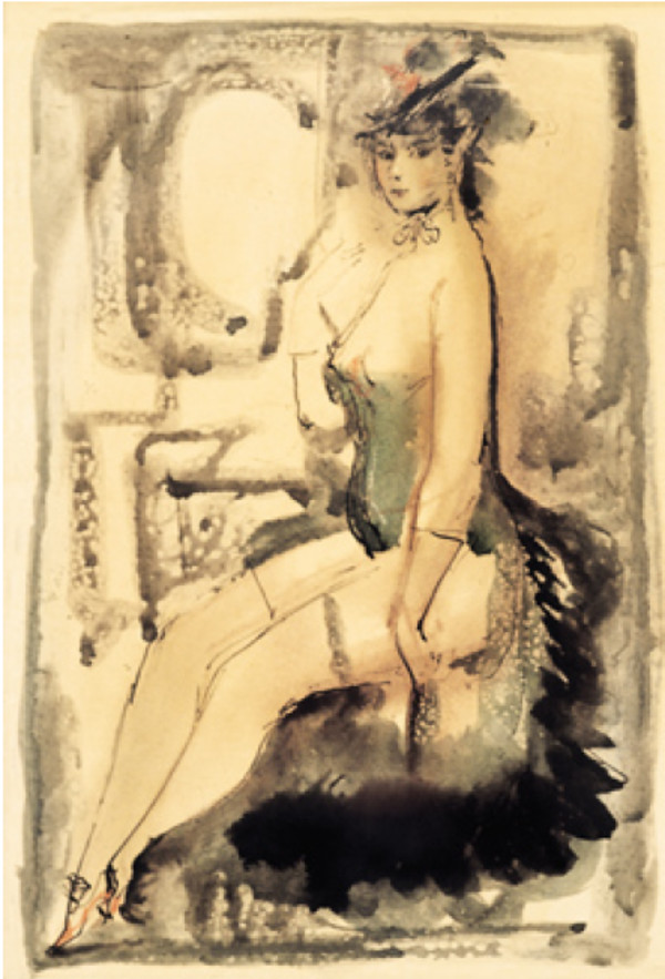 In camerino by Konstantin Ivanovich Rudakov