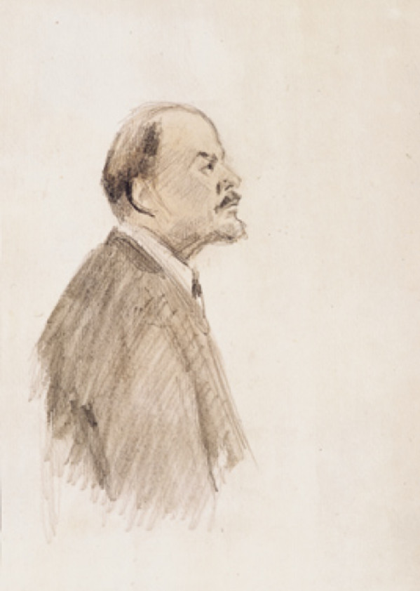 Lenin by Konstantin Ivanovich Rudakov