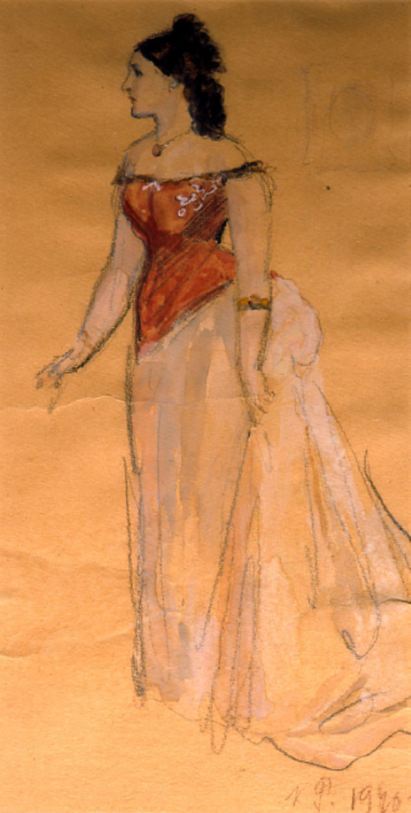 Anna Karenina (Lev Tolstoj, Anna Karenina) by Konstantin Ivanovich Rudakov