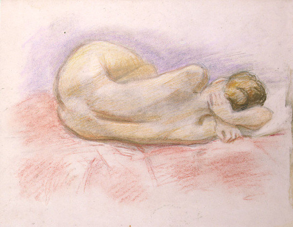 Nudo di schiena by Konstantin Ivanovich Rudakov