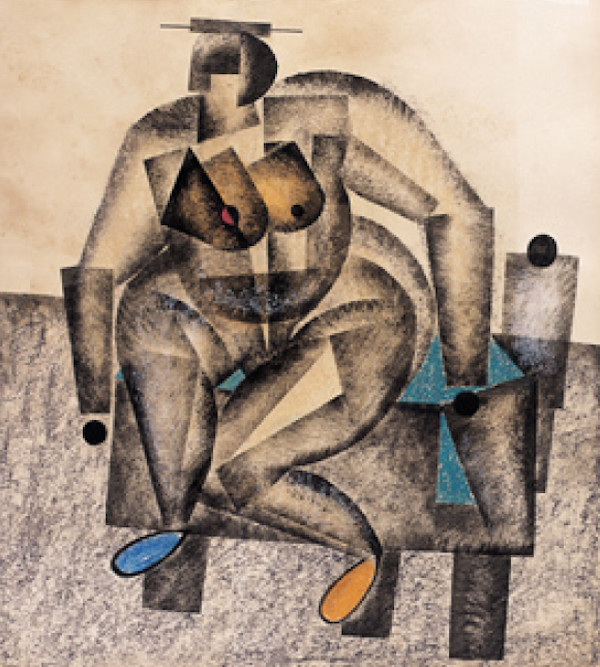 Nudo in poltrona by Kazimir Severinovich Malevich