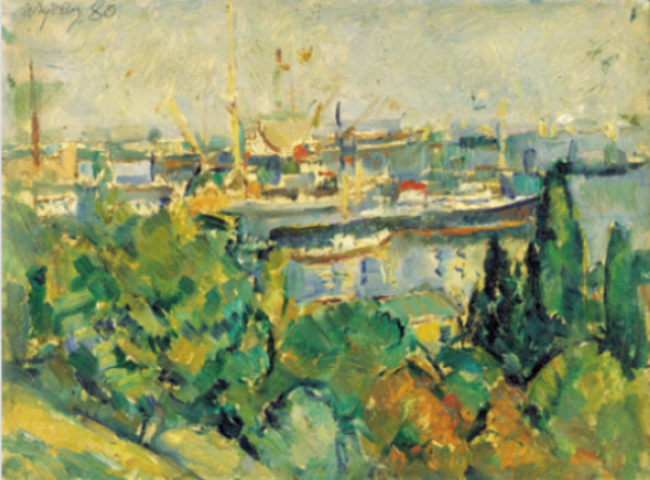 Porto di Odessa by Josif Gurwic
