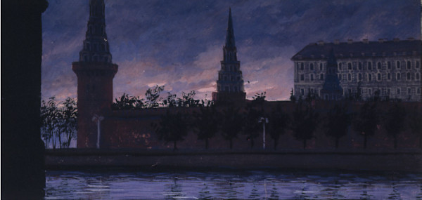 Primavera a Mosca by Aleksandr Nikolaevich Samochvalov