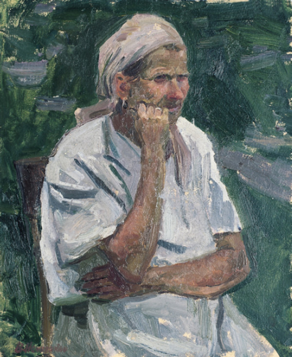 Ritratto di contadino by Vasilij Nichitailo