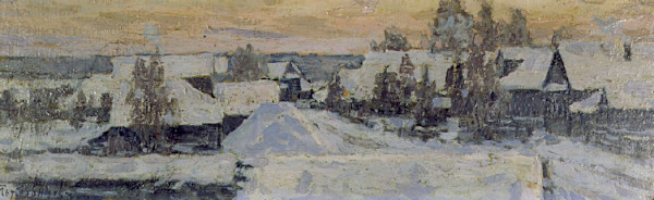 Sera d’inverno by Piotr Ivanovich Petrovicev