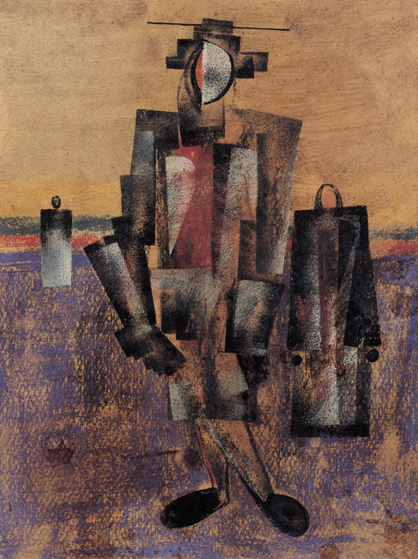 Tre figure by Vladimir Evgrafovich Tatlin