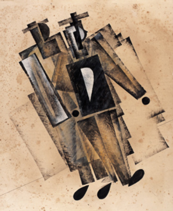 Uomini obliqui by Kazimir Severinovich Malevich