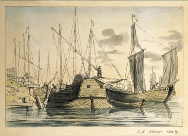 Veliero by John Augustus Atkinson