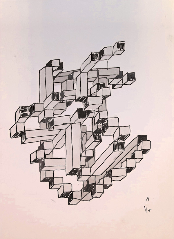 Sans titre (DPF332) by Vincent Batbedat