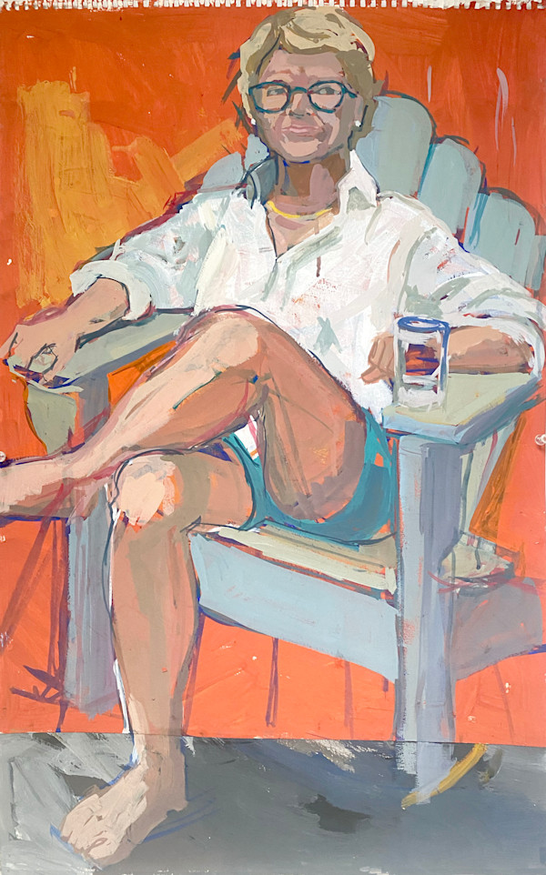 Cynthia Barrett, preliminary study by Elizabeth de Bethune