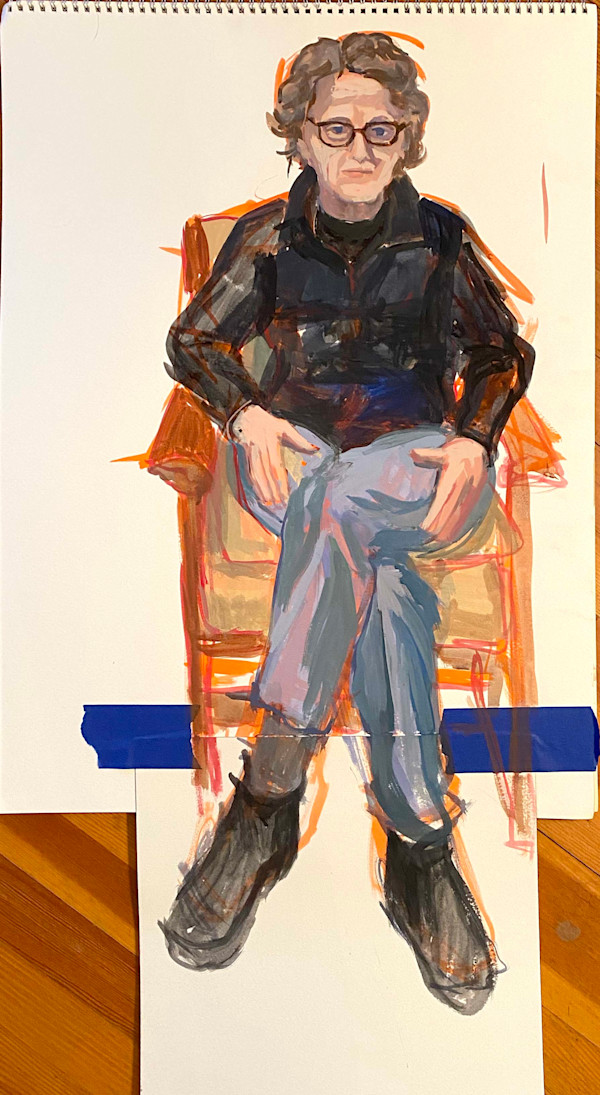 Marianne Weill, preliminary study by Elizabeth de Bethune
