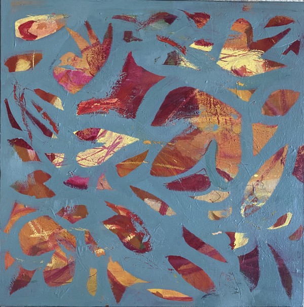 Leaf dance 4 by Alethea Eriksson