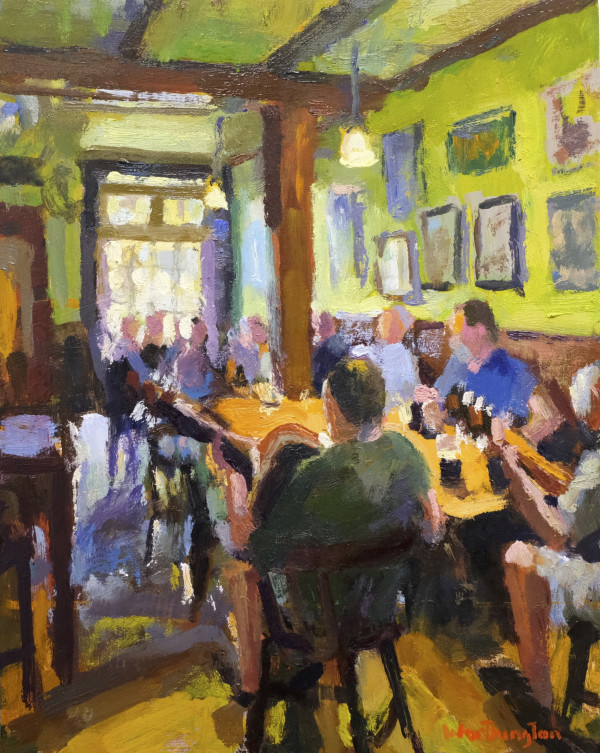 Irish Pub by Rick Worthington