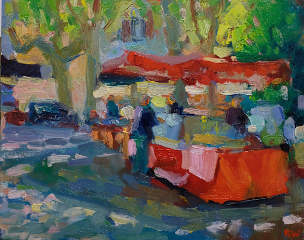 Vence Market Day by Rick Worthington