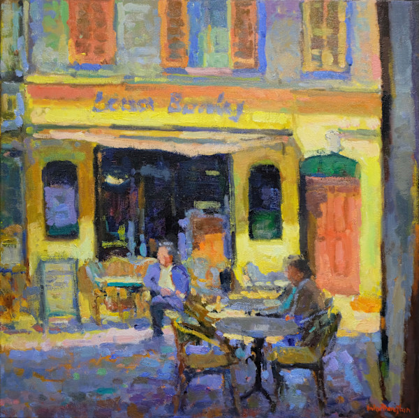 Morning in Vence by Rick Worthington