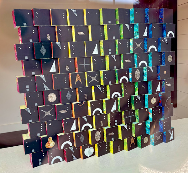 100-Block Prime Numbers Puzzle (2.5 in. cubes) by Juliet Fiss