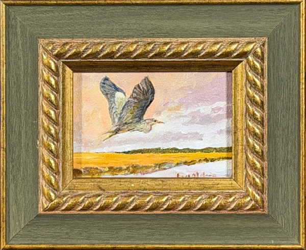 Heron's Passage by Barry Olofsson, Image 1.