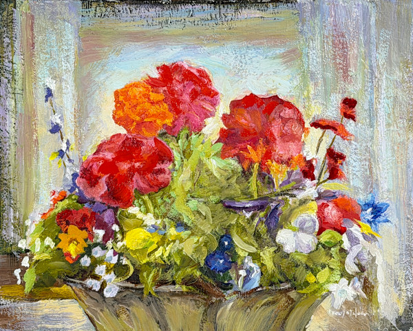 Doorstep Summer Flowers by Barry Olofsson, Image 2.