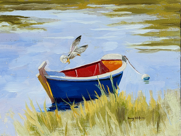 Dory Landing by Barry Olofsson, Image 1.