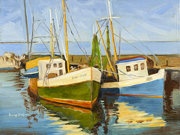 Fishing Boats by Barry Olofsson, Image 1.
