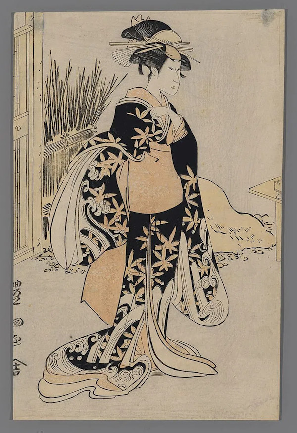Onagata by UTAGAWA TOYOKUNI I, Image 1.