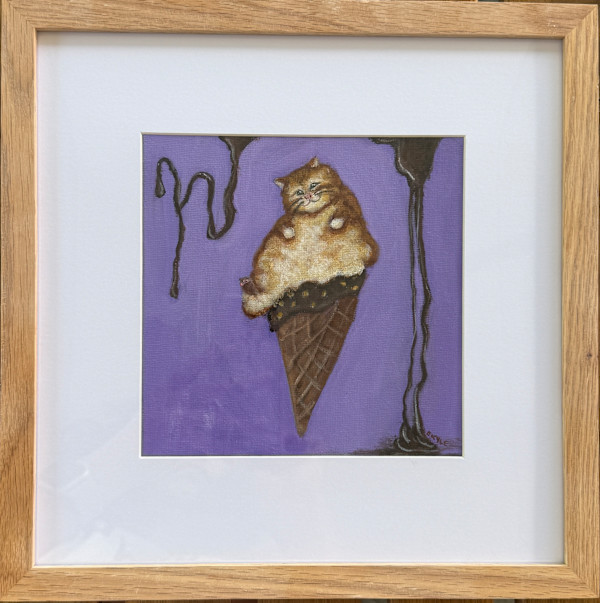 The Purr-fect Scoop: Waffles by Erica Kyle, Image 1.