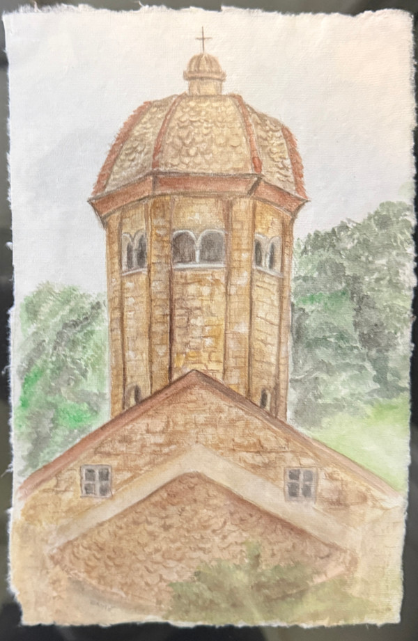 Abbazia di San Fruttuoso - Study by Erica Kyle, Image 1.