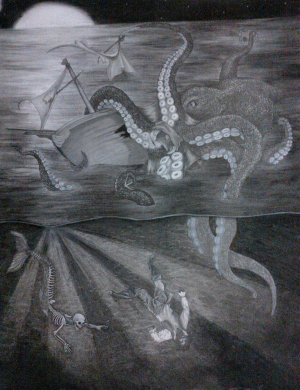 Sea Monster by Michelle Dahl