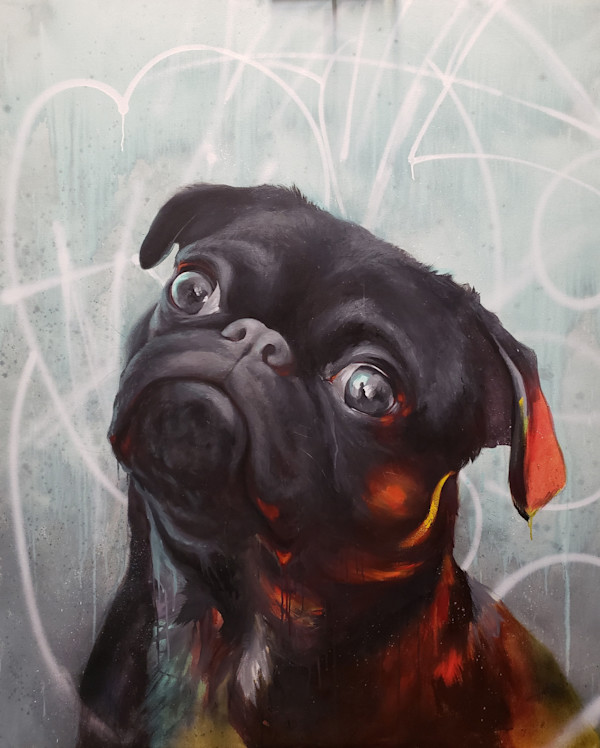 Pug Life by Michelle Dahl