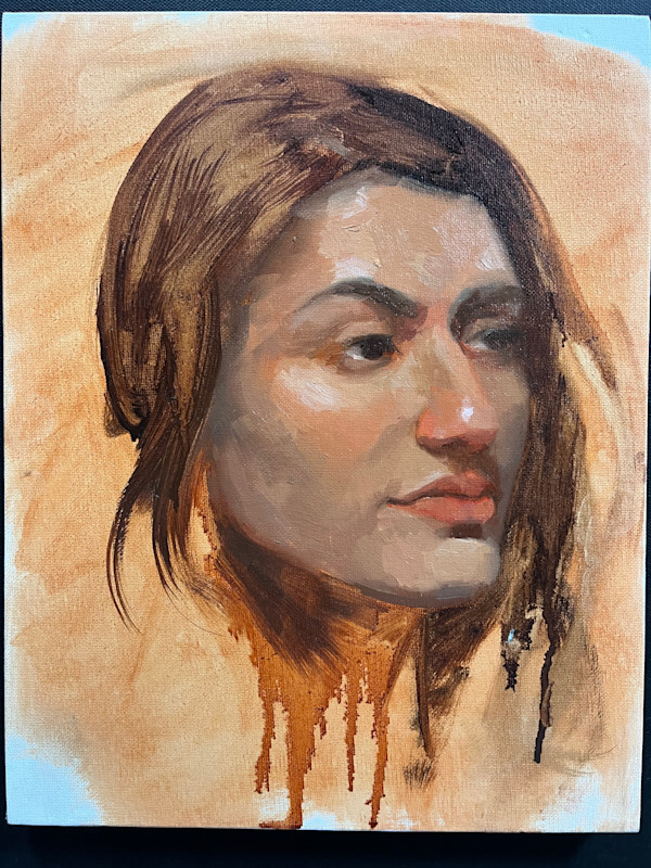 Head Study by Michelle Dahl