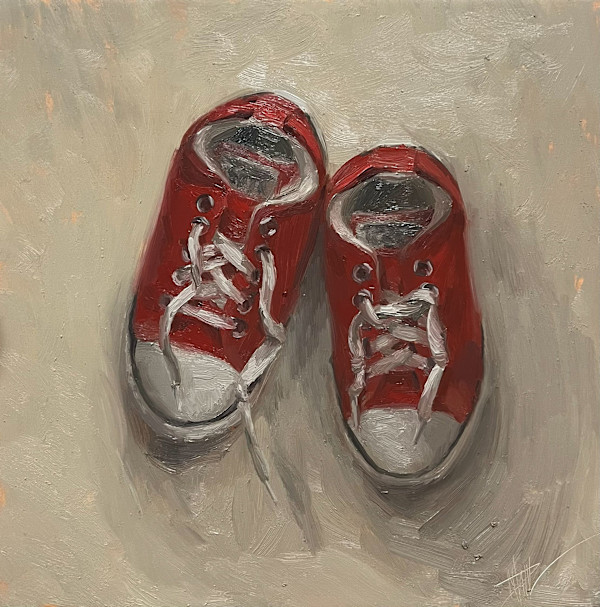 Red Chuckies by Michelle Dahl