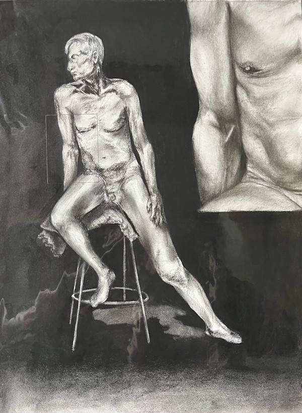 Seated Figure by Michelle Dahl