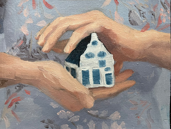Color Study for "Illusion of Shelter" by Michelle Dahl
