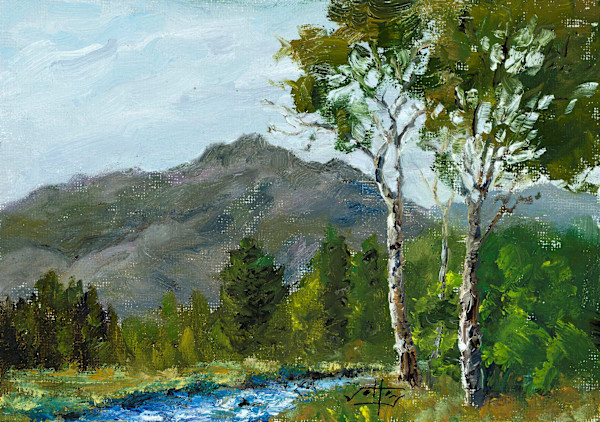 Creekside Plein Air by Ryan Jolley, Image 1.