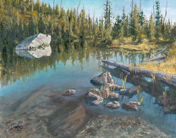 Morning Reflections At Bailey Lake by Ryan Jolley, Image 1.