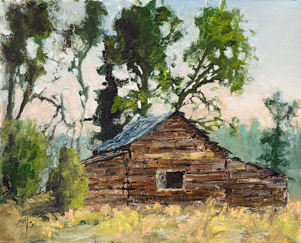 Roadside Relic - plein air by Ryan Jolley, Image 1.