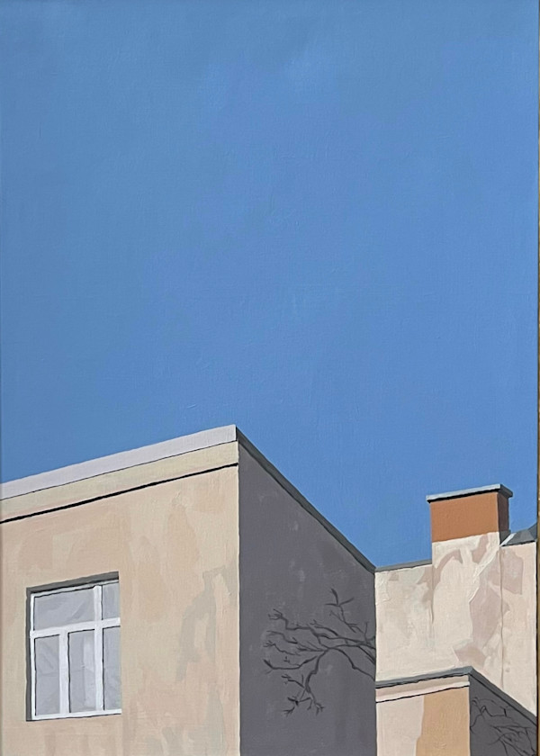 Hinterhof by Leopold Nenning