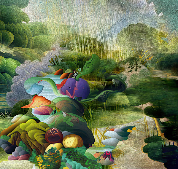 Tumbling Down The Mountain by Carol Bouyoucos