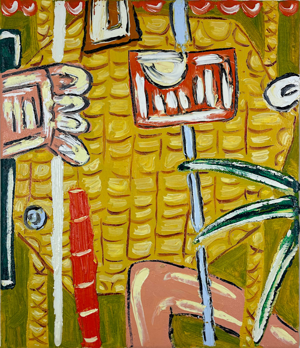 Garden painting by Alec Cumming, Image 1.