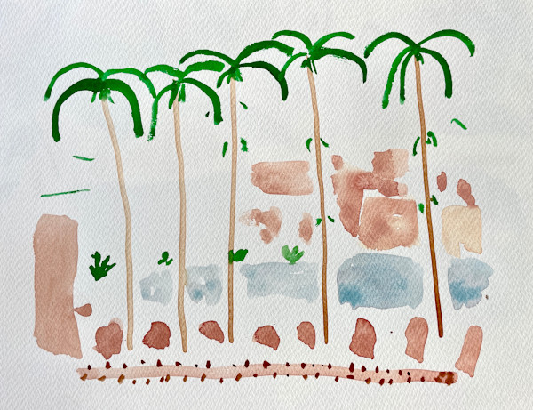 Palm beach by Alec Cumming