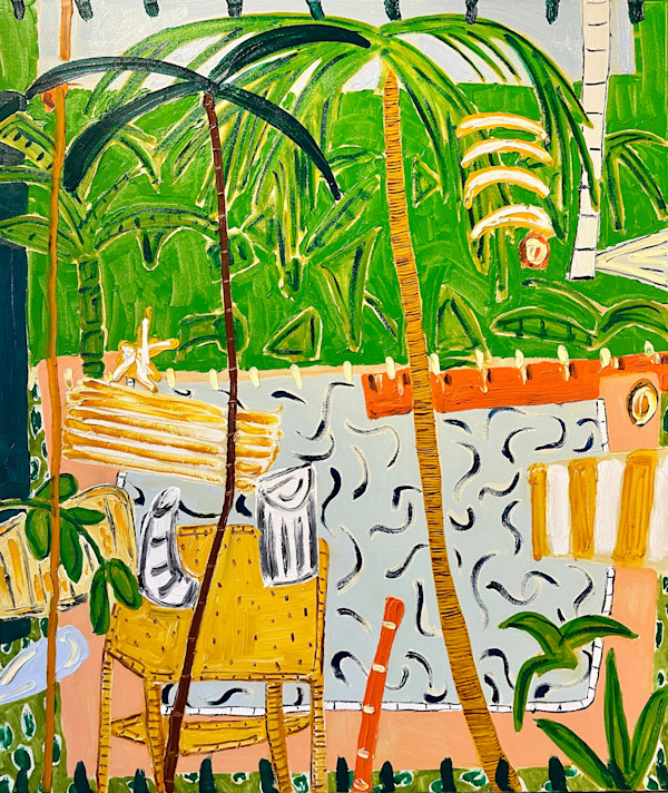 Poolside light by Alec Cumming