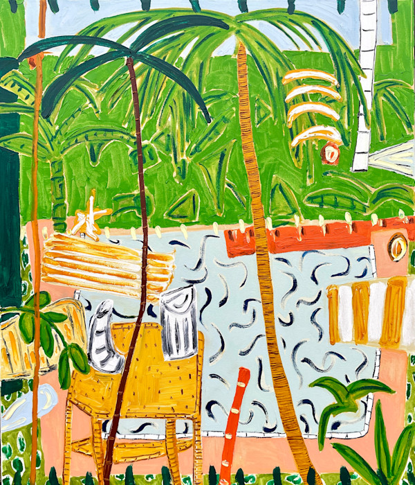 Poolside light by Alec Cumming