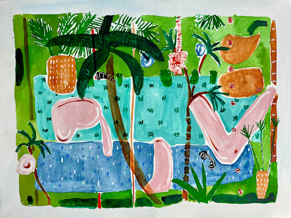 Riding by by Alec Cumming