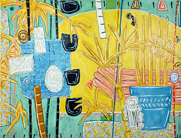 Breeze across the terrace by Alec Cumming