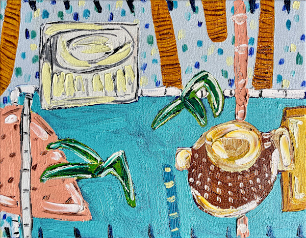 Pots and contemplation by Alec Cumming