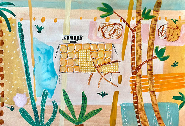Saguaro basking by Alec Cumming