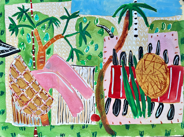 Sunny Veranda by Alec Cumming