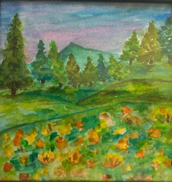When the Sky Learned to Bloom by Madison Green