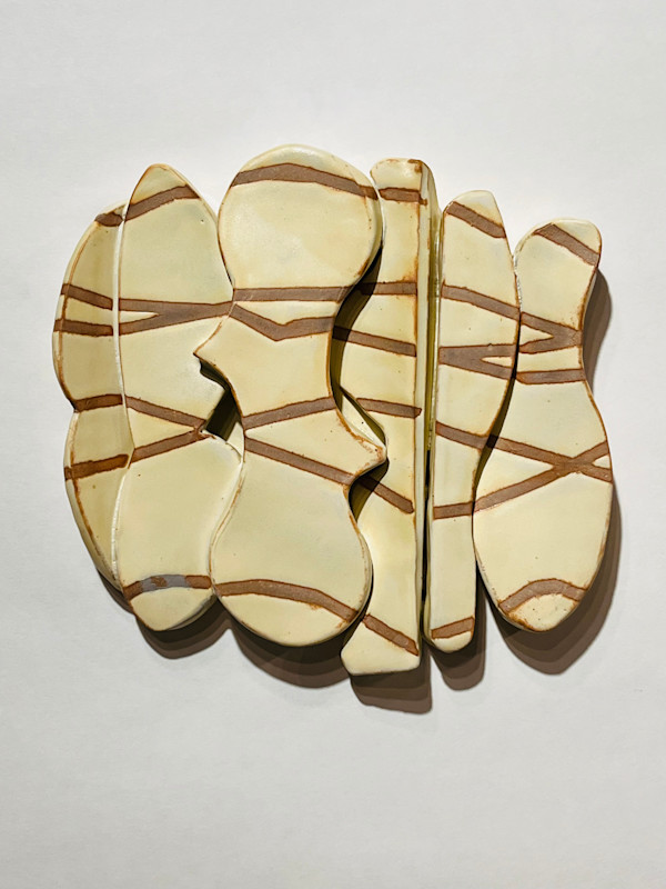 Yellow Criss Cross by Kate Lawless
