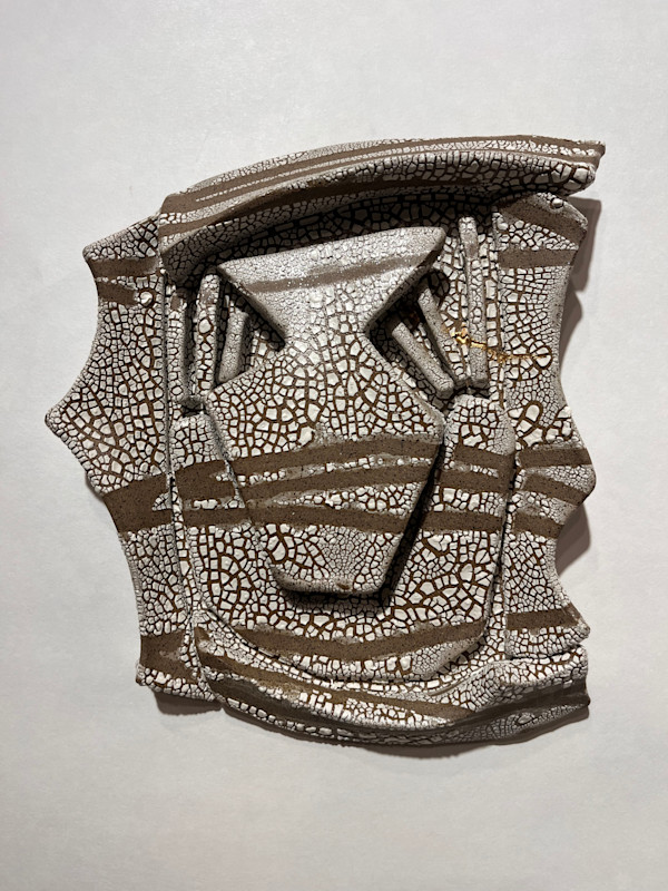 Crackle Vase 1 by Kate Lawless